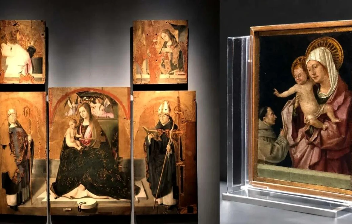 Lucrările furate aparțin pictorului renascentist Antonello da Messina FOTO X /  Massimo De Propris