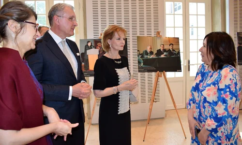 Majestatea Sa Margareta si Principele Radu la Luxemburg   Gina Stefan, AGERPRES Casa Majestatii Sale (8) jpeg