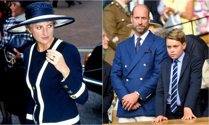Prințesa Diana, Prințul William, Prințul Goerge  foto   Profimedia jpg