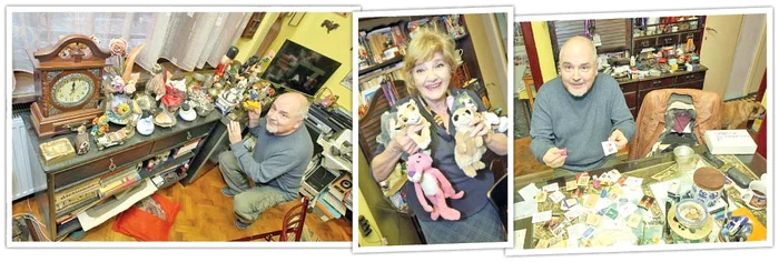 Pliculeţele de zahăr au  fost adunate din restaurantele  şi pub-urile în care au intrat  de-a lungul vieţii. Aici  vedeţi doar o infimă parte