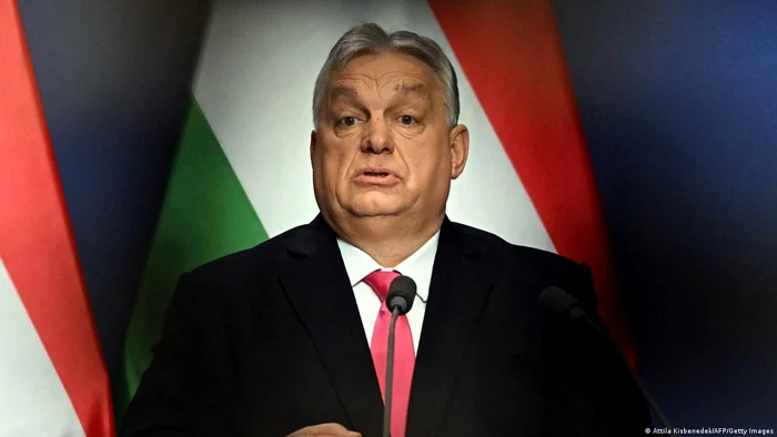 Premierul Ungariei, Viktor Orbán, pe 5 ianuarie 2026, la o conferință de presă la Budapesta