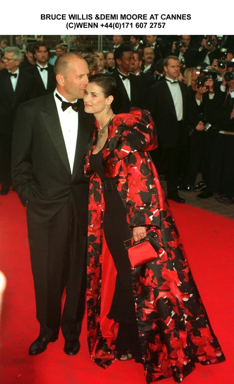 Demi Moore si Bruce Willis (FOTO: TNYF/WENN.com)