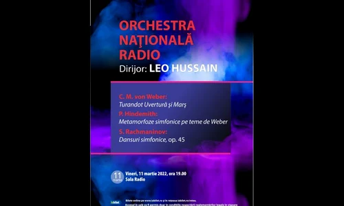 Dirijorul britanic Leo Hussain revine la Sala Radio jpeg