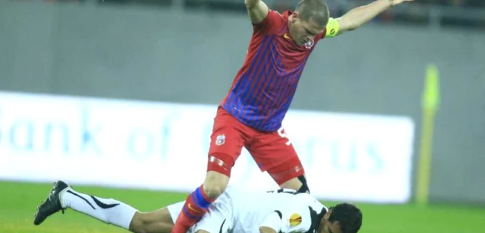 Steaua s-a calificat în ”16”-imile Ligii Europa. 3-1 cu Larnaca * Foto; Petrică Tănase