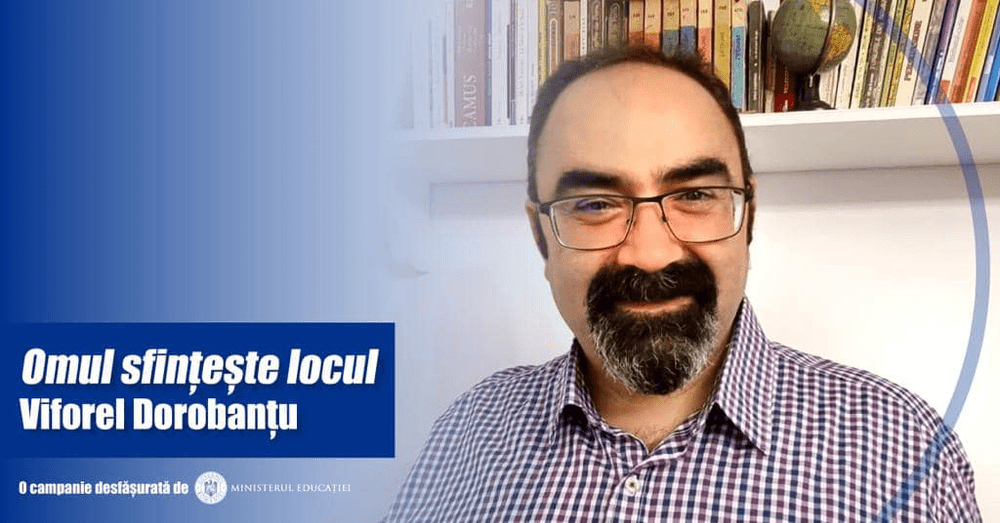 Viforel Dorobanțu, dascălul care „sfințește locul“ pentru Educație. Cum se face școală în comuna Curcani, Călărași
