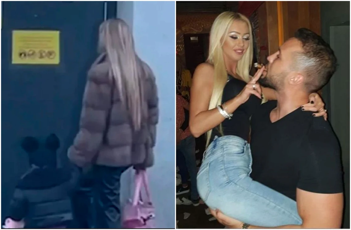 Cristina Pazurati în vizita la Tristan Tate 