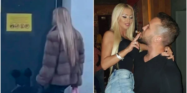 Cristina Pazurati în vizita la Tristan Tate FOTO Antena 3 CNN / Wowbiz