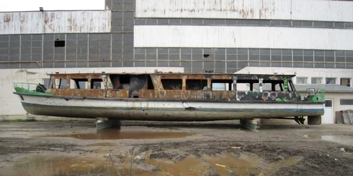 Vaporul Pelican şi-a schimbat faţa FOTO Faceboo/D Project