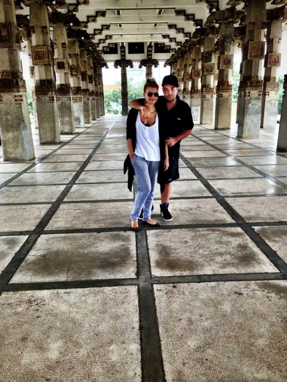 Anamaria Stancu, in Sri Lanka (foto: arhiva personala)