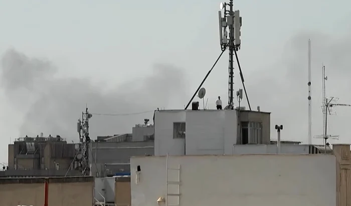 Atacuri israeliene în Iran FOTO: captură video