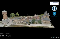 Curtea Domnească din Târgoviște, model 3D (© sketchfab.com)