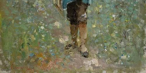 Nicolae Grigorescu   Andreescu la Barbizon 2 jpg