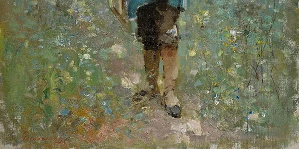 Nicolae Grigorescu   Andreescu la Barbizon 2 jpg