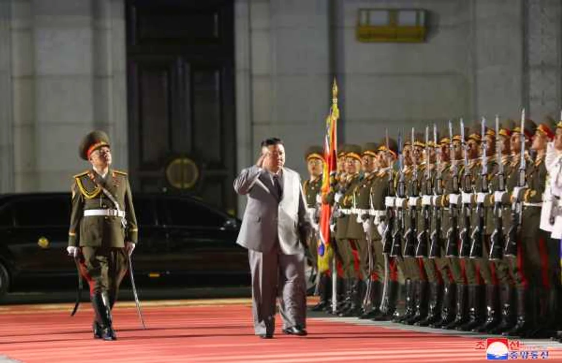 Paradă militară Coreea de Nord FOTO EPA-EFE