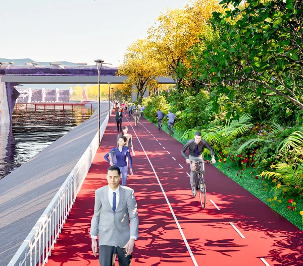 Proiectul de regenerare urbană a fost realizat în mod gratuit de tânărul arhitect Foto: Facebook