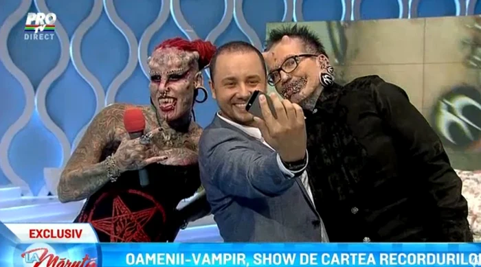 
    Măruţă, alături de Maria Jose şi RolfCaptură Pro TV  
