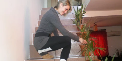 Georgiana este îndrăgostită de florile sale