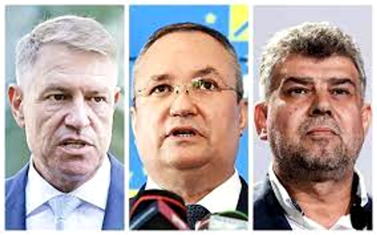 Klaus Iohannis, Nicolae Ciucă și Marcel Ciolacu
