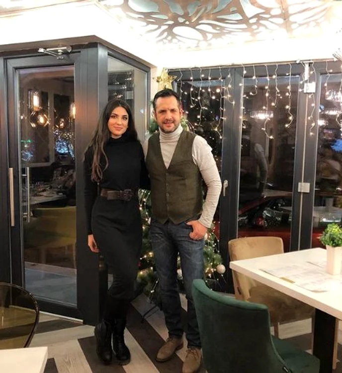 Mădălin Ionescu, alături de fiica lui cea mare, Ștefania