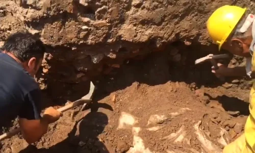 Statuia unui războinic dac, descoperită în Forul lui Traian din Roma / VIDEO jpeg