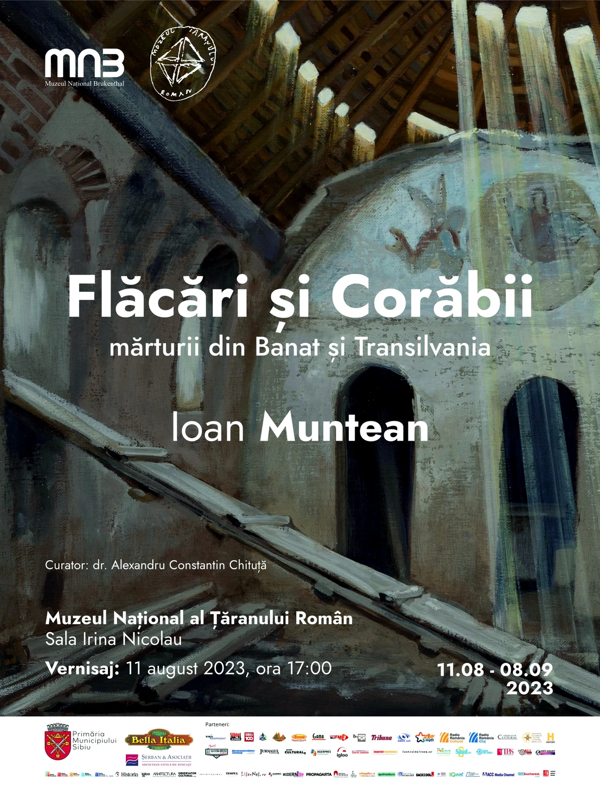 Vernisajul expoziției „Flăcări și corăbii, mărturii din Banat și Transilvania” 