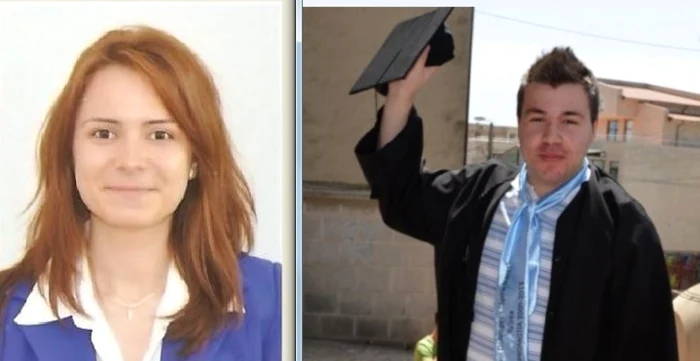 Cristina Rădulescu şi Cristian Topriceanu, elevii de 10 ai judeţului Tulcea FOTO Adevărul