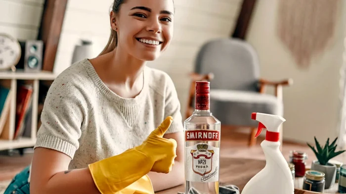 Cum să folosești vodca pentru a curăța casa.