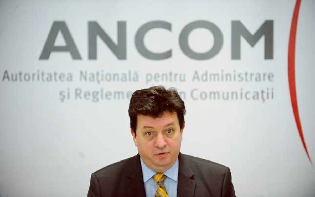 Cătălin Marinescu, preşedinte ANCOM. FOTO Mediafax