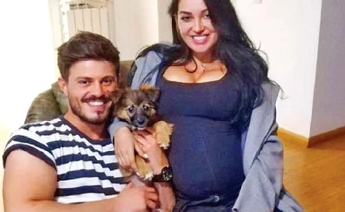 Elena și Dragoș, în vremea în care erau fericiți împreună și abia așteptau să devină părinți