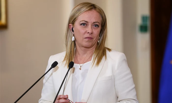 Giorgia Meloni FOTO EPA EFE jpg