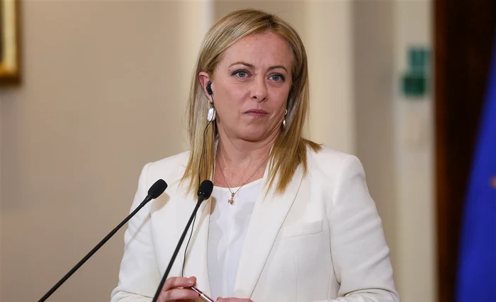 Premierul italian Giorgia Meloni  Foto: Arhivă