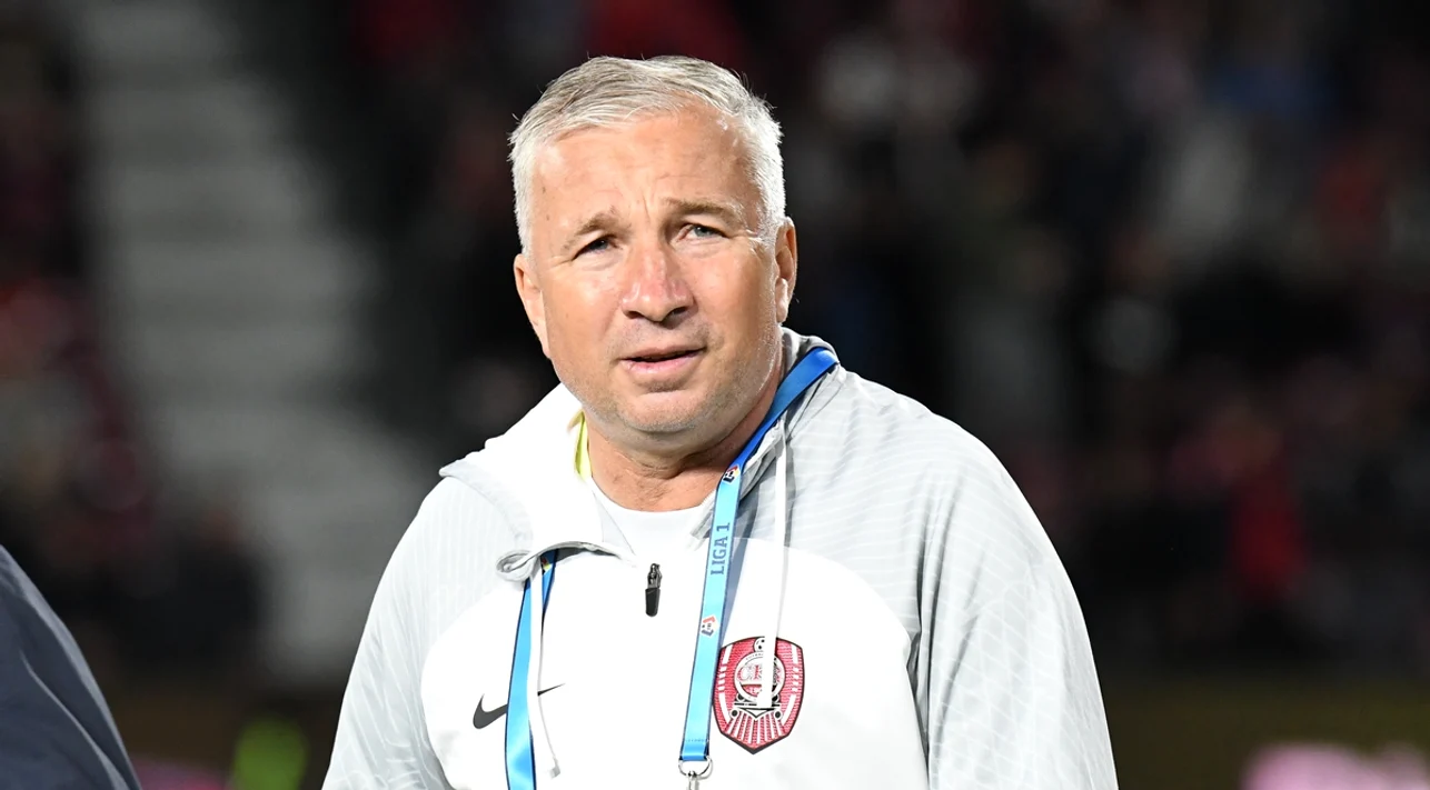Dan Petrescu, meci jubiliar amar pe banca CFR-ului. Foto Sportpictures