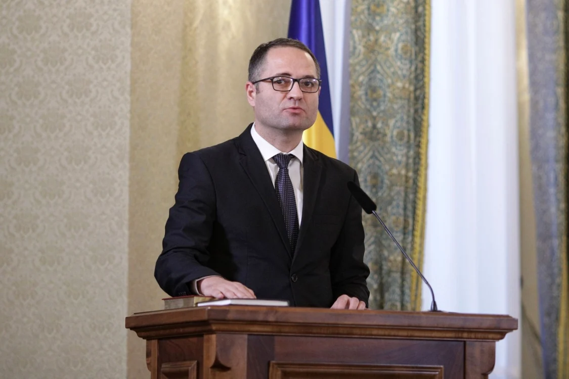 Depunere jurământ miniştri noi guvernul Dăncilă - Constantin Bogdan Matei / FOTO Inquam Photos / Octav Ganea / 20 nov 2018