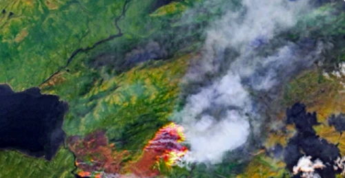 Incendii de vegetaţie în Siberia FOTO via News.ro
