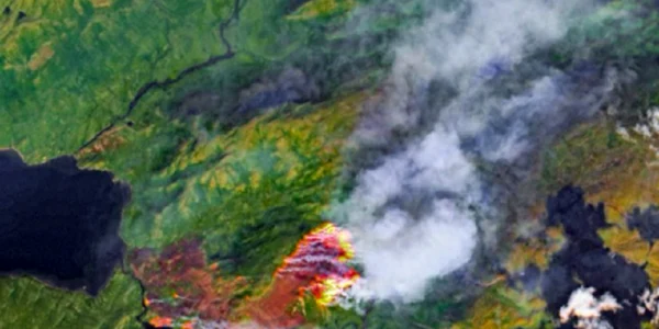 Incendii de vegetaţie în Siberia FOTO via News.ro