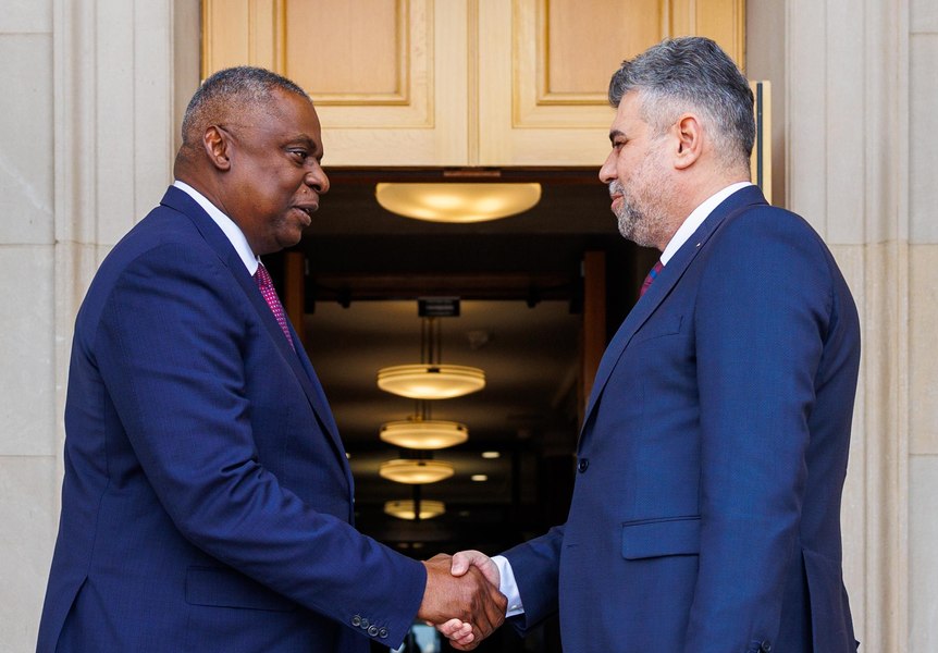 Premierul Marcel Ciolacu, discuții strategice cu Pentagonul: România își dorește o cooperare sporită pe securitate și un angajament economic puternic