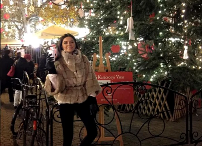 
    Albertina Ionescu petrece sărbătorile la Budapestafoto: arhiva personală  