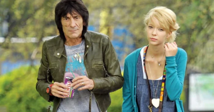 Ronnie Wood şi Ekaterina Ivanova au avut o relaţie tumultuoasă timp de un an şi jumătate