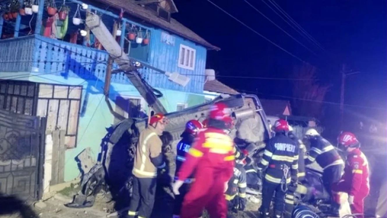 Accident mortal produs de un tânăr, în Vâlcea / Foto: ISU Vâlcea
