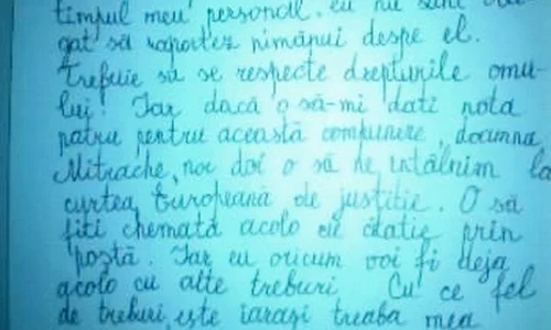 Uite ce compunere a scris la ora de Română! jpeg