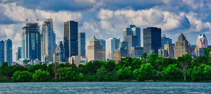 Montreal, Canada. Vedere panoramică Foto Shutterstock