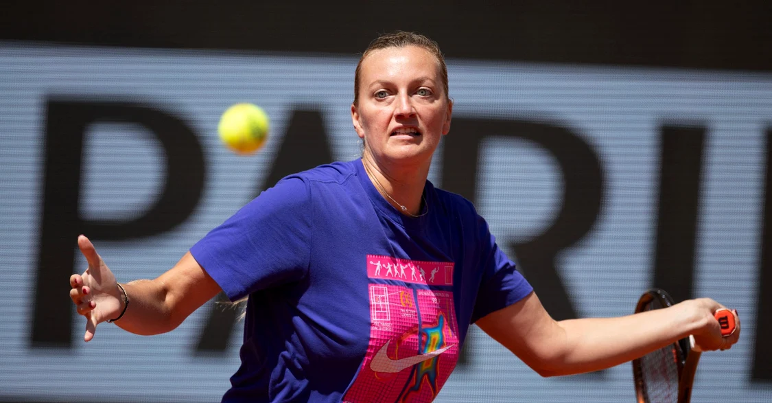 Petra Kvitova a revenit în tenis după ce a devenit mamă. Foto Getty images 