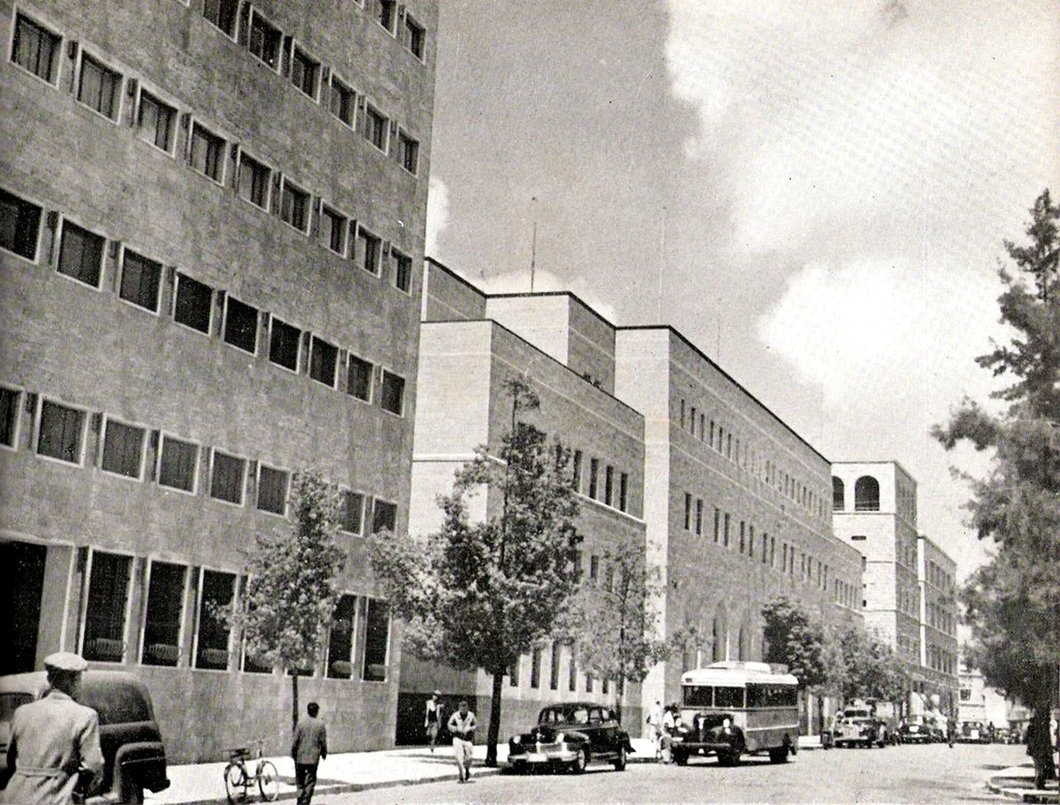 Banca Anglo-Palestiniană din Ierusalim, în perioada interbelică (© Wikimedia Commons)