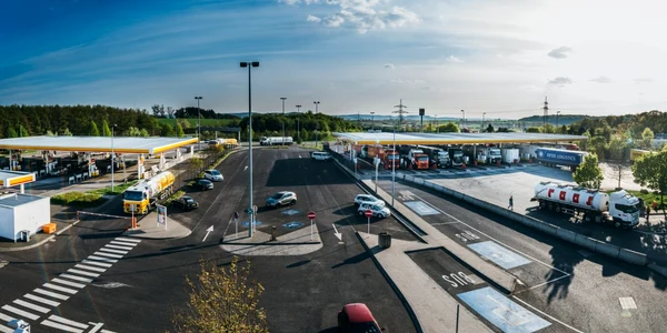 benzinărie Shell Berchem Luxemburg