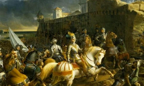 Un moment din istoria portului Calais jpeg