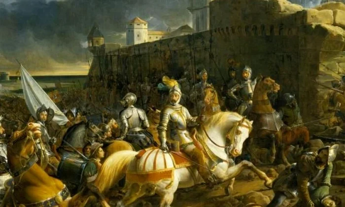 Un moment din istoria portului Calais jpeg