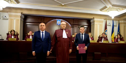 CCR a validat mandatul de președinte al lui Nicușor Dan FOTO Mediafax 