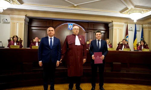 CCR a validat mandatul de președinte al lui Nicușor Dan FOTO Mediafax 