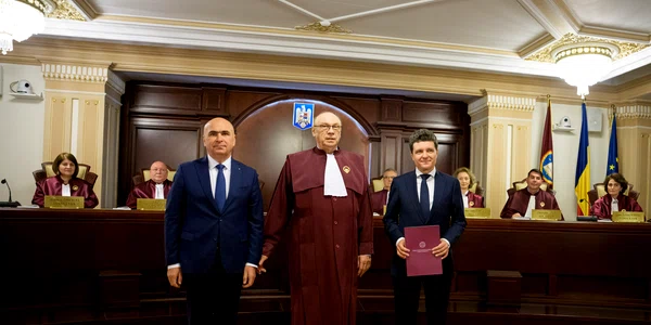 CCR a validat mandatul de președinte al lui Nicușor Dan FOTO Mediafax