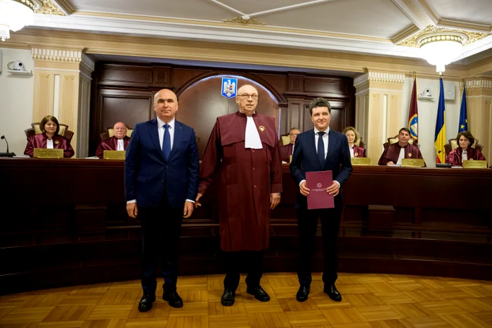 CCR a validat mandatul de președinte al lui Nicușor Dan Foto: Mediafax